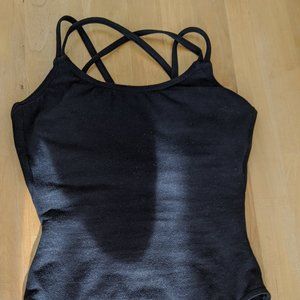 CAPEZIO BLACK DANCE LEOTARD
